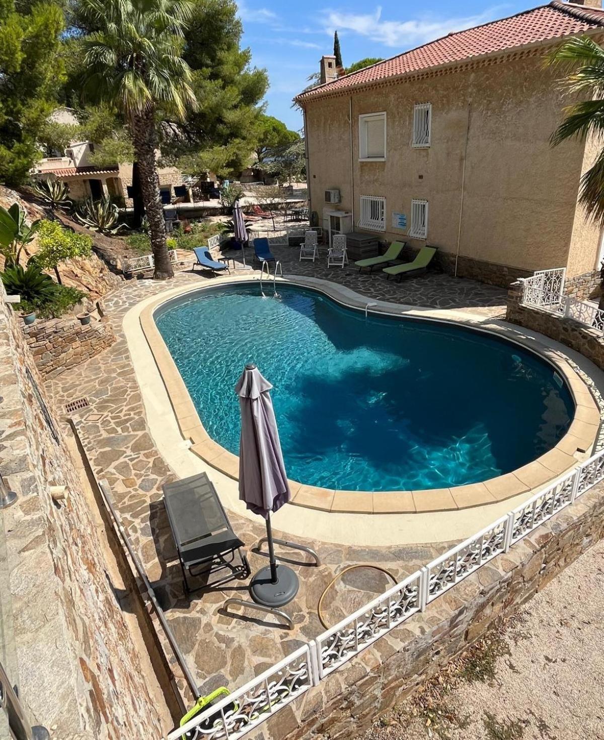 Meuble Tourisme 4*, Les Pieds Dans L'Eau, Villa Las Palmeras La Londe-les-Maures Eksteriør billede
